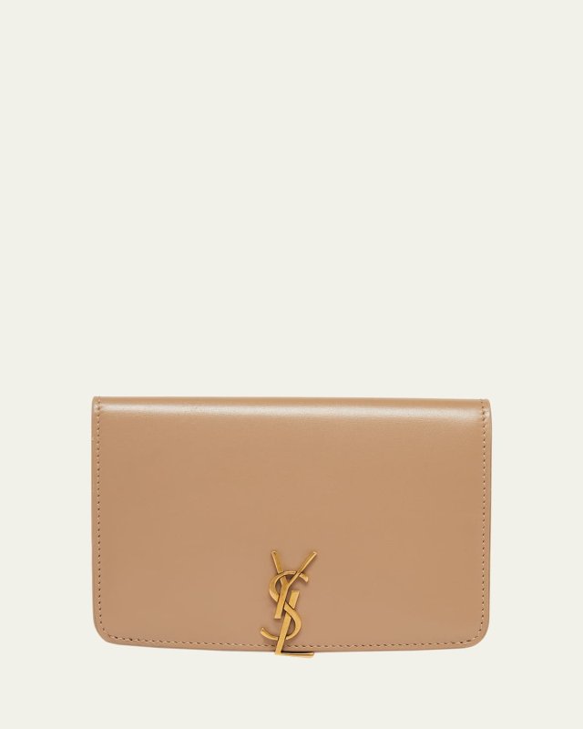 YSL Passport Holder in Calfskin